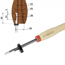 Gamma Zinken Crush Grind chisel