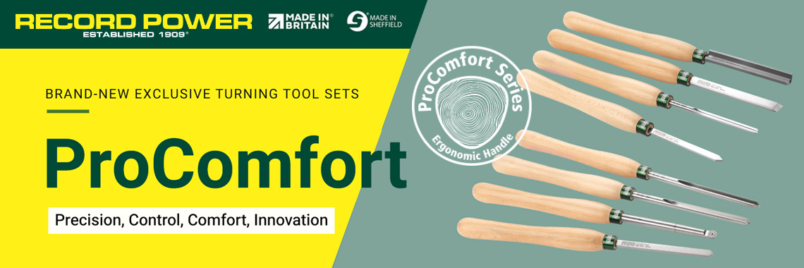 ProComfort tokarska dlijeta s ergonomskom drškom