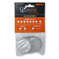 Sanding discs 50mm with adhesive