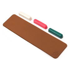 Dual-Sided Leather Strop with Polishing Compound
