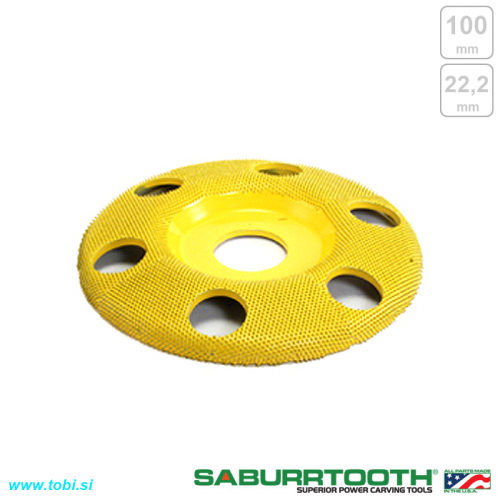 100mm sanding wheel SeeThrough